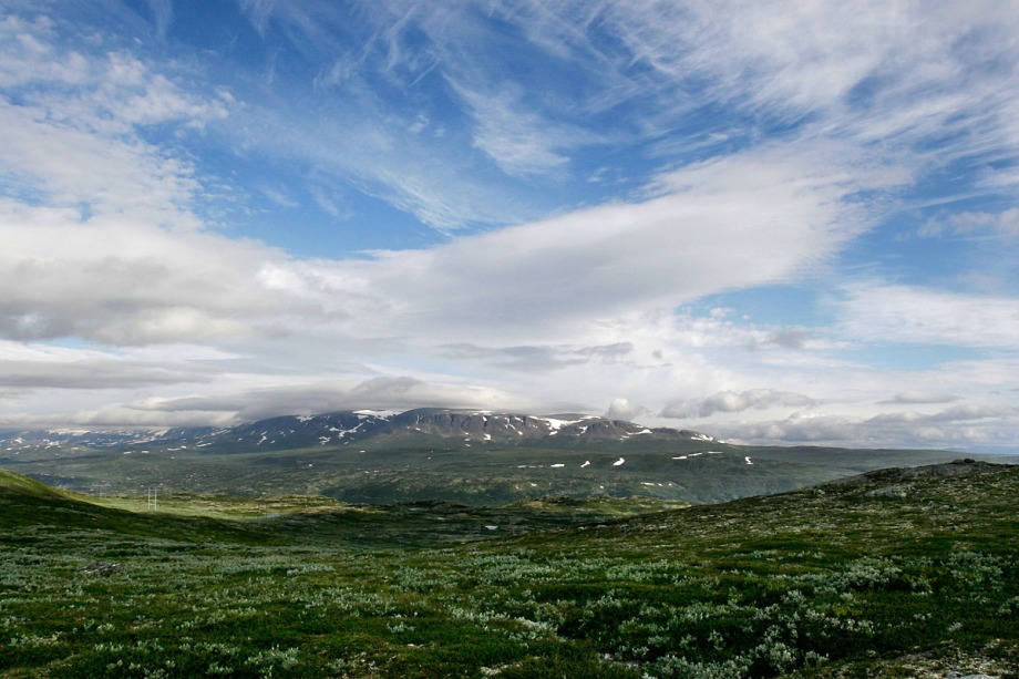 Foto van de Hardangervidda, Noorwegen